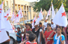 DYFI holds peace march in memory of Bhagath Singh